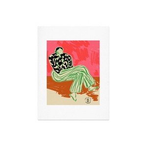 Deny Designs Sandrapoliakov Calm Woman Portrait Art Print - 1 of 4