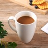 COZONY 16oz Ceramic Tea Cup with Removable Infuser and Lid — Microwave Safe Mug for Loose Leaf Tea, Coffee, Cocoa, Milk, Gift for Tea Lovers - 3 of 4