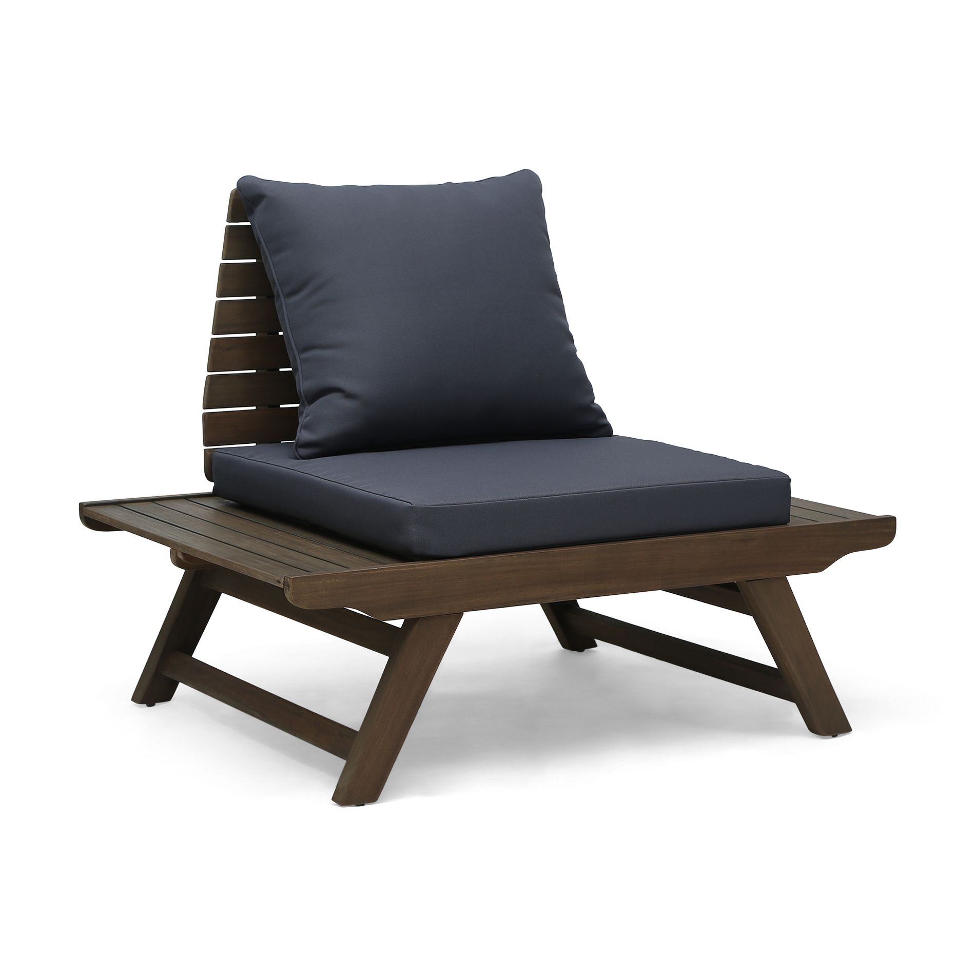 Dexmalle Patio Club Chair,Gray