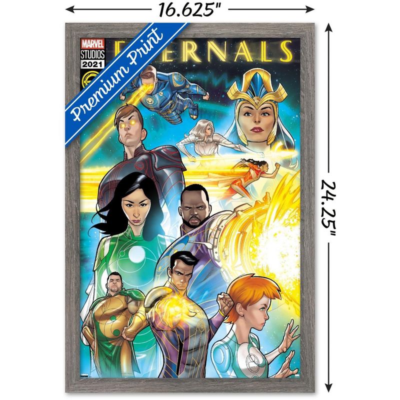 Trends International Marvel Eternals - Space Comic Framed Wall Poster Prints, 3 of 7