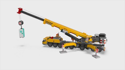 CATAPILLOW キャタピロウ　ストラップ　2種　セット Amazon.com: LEGO City Yellow Mobile Construction Crane Toy