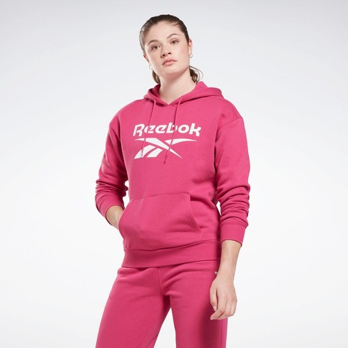 Besmettelijke ziekte voordeel bevolking Reebok Identity Big Logo Fleece Hoodie Womens : Target