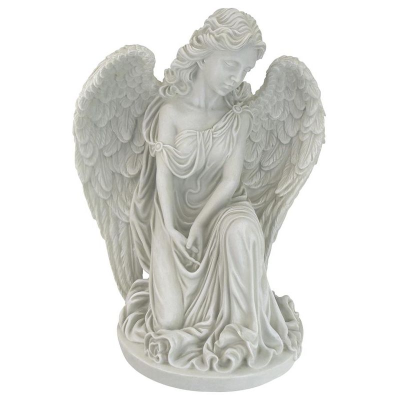 Design Toscano Quiet Countenance Praying Angel Garden Statue - Off-White, 3 of 7