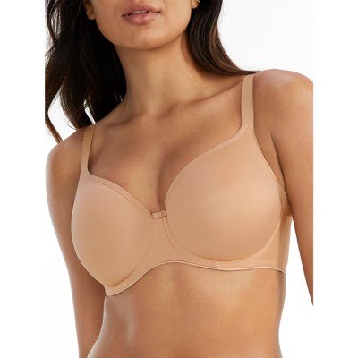 Bali Women's One Smooth U Lace Minimizer Bra - DF3386 34DD Evening Blush