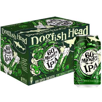 Dogfish Head 60 Minute IPA Beer - 6pk/12 fl oz Cans