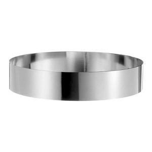 Unique Bargains Stainless Steel Seamless Nonstick Mirror Coating Round Cake Ring - 1 of 4