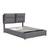 Upholstered Platform Bed With Hydraulic Storage System - ModernLuxe - image 4 of 4