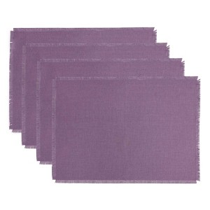 Solino Home Linen Fringe Placemats - 1 of 4