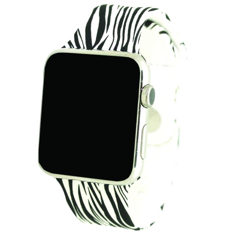 Olivia Pratt Printed Silicone Apple Watch Band, 4 of 11