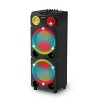 PHILIPS Bluetooth Party Speaker with 130W Sound, Deep Bass, Rainbow LED Lights, DJ Effects, Karaoke, TWS Pairing, and Dual 12" Woofers - 2 of 4