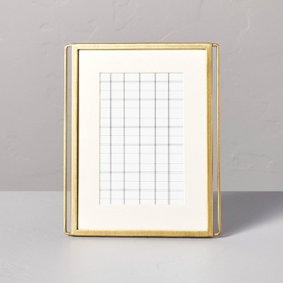 at Home Linear Profile Float Photo Wall 16 x 20 Gold Frame