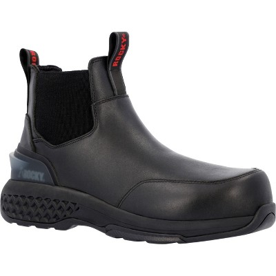 Men's Rocky Code Red Station Slip-On Composite Toe Boot