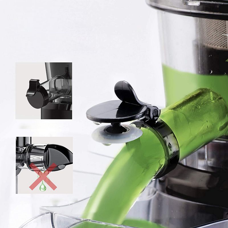 Aeitto Slow Masticating Cold Press Juicer Machine Extractor With Reverse Function & Double Safe System - Includes 3.2” Wide Chute - HSJ-8824, 4 of 7
