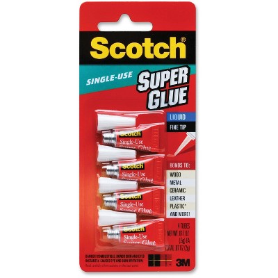 Scotch Super Glue Gel Precision Applicator 0.14 Oz Ad125 : Target