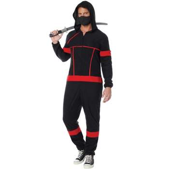 California Costumes Ninja Fleece Jumpsuit Adult Costume