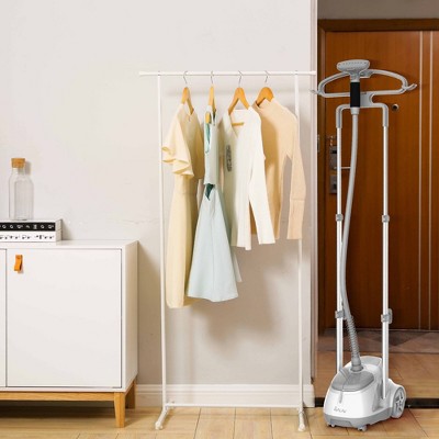 SALAV GS45-DJ Professional Garment Steamer with Foot Pedal Control: 1500W Clothing Steamer, 1.8L Tank, 60 Min Steam Time