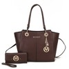 MKF Collection Ivy Women’s Tote Bag with wallet by Mia K - 2 of 4