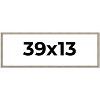 PosterPalooza | Panoramic Classic Modern Silver Frame - UV Acrylic, Foam Board Backing, Hanging Hardware - 2 of 4