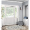 HomeStock Washable Parson Grey/Beige 3x5, Traditional, Machine Woven with Printed Designs - 2 of 4