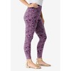 Roaman's Tall Plus Size Ankle Length Essential Stretch Legging - 4 of 4