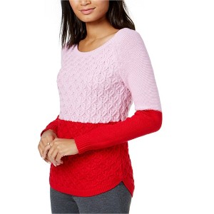 maison Jules Womens Colorblocked Pullover Sweater, Multicoloured, Large - 1 of 1