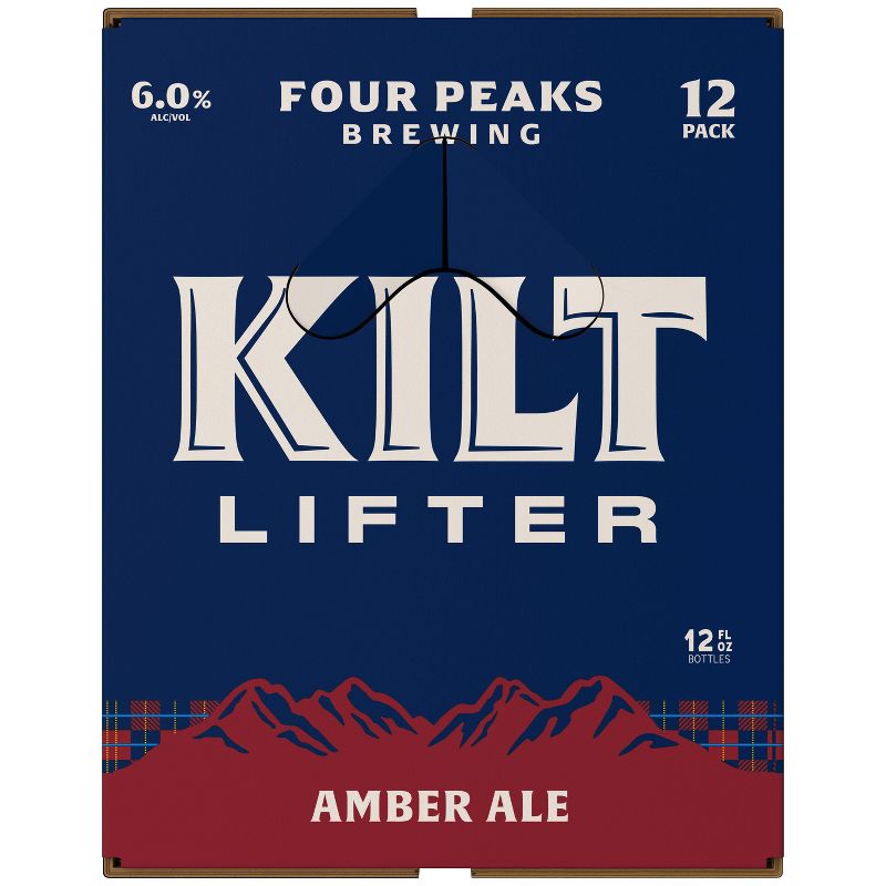 Four Peaks Kilt Lifter Scottish-Style Ale Beer - 12pk/12 fl oz Bottles, 6 of 9