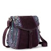 The Sak Women's Silverlake Crossbody, Emerald Mojave Garden - 4 of 4