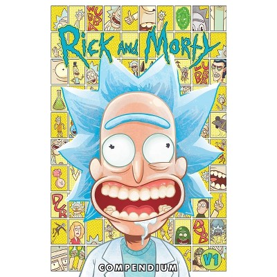 Rick and Morty Compendium Vol. 1 - by  Zac Gorman (Paperback)