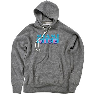 Miami Vice Logo Slim Fit Pullover Hoodie - 1 of 4