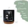 Elanze Designs Kitchen Utensil Holder With Non Slip Cork Base Large 8 Inch Ceramic Storage Crock Quirky Fun Countertop Organizer Polar Bear Sunglasses - 2 of 4