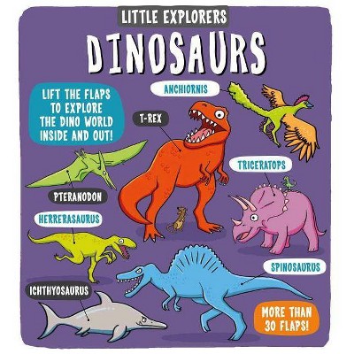 Little Explorers: Dinosaurs (Rms) - by  Little Bee Books (Hardcover)