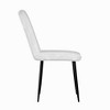 NicBex Dining Chairs Set of 4,Kitchen Chairs with Upholstered Cushion Seat and Metal Legs for Dining Room,Living Room,Kitchen - 4 of 4