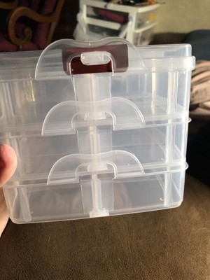 Juvale 12 Pack Mini Clear Storage Containers With 10 Grid Dividers, Small  Plastic Tackle Box For Beads, Buttons, Diy Jewelry (2.5 X 5 In) : Target