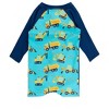 RuggedButts Baby/Toddler Boys UPF50+ Long Sleeve One Piece Rash Guard - 2 of 4