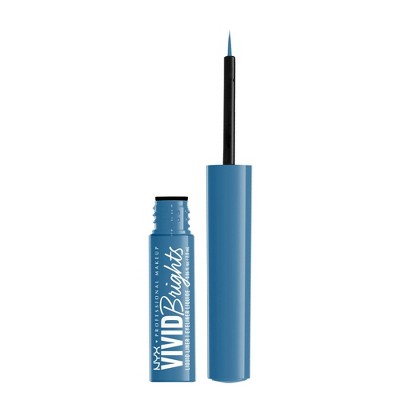 NYX Professional Makeup Vivid Brights Liquid Eyeliner – 0.06 fl oz