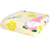 The Lakeside Collection Daffodil Gnomes 50" x 60" Plush Throw - 4 of 4