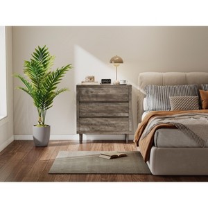 Bella Depot 31.5" W  Wooden Chest Dresser with 3 Drawers Cabinet（1 pcs） - 1 of 4