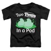 Easter Two Peeps In a Pod Kids T Shirt for Toddlers, Black - 2 of 4