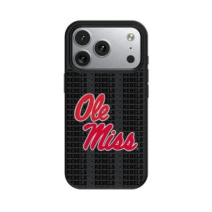NCAA SEC Universities Text Backdrop MagSafe Compatible Cell Phone Case for Apple iPhone 17 Series - 1 of 4