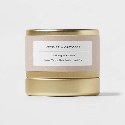 Vetiver in Chestnut Candle - Scents Of Wood