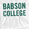 Men's Babson College Official Stacked Grey T-Shirt Stacked Grey - 2 of 4