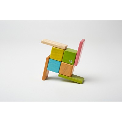 Ankyo Development Ltd 14 Count Wooden Robot Block Set Ages 4 for sale online 