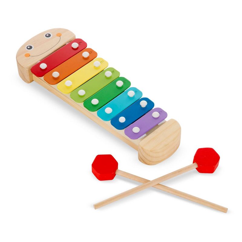 Melissa &#38; Doug Caterpillar Xylophone Musical Toy With Wooden Mallets, 5 of 14