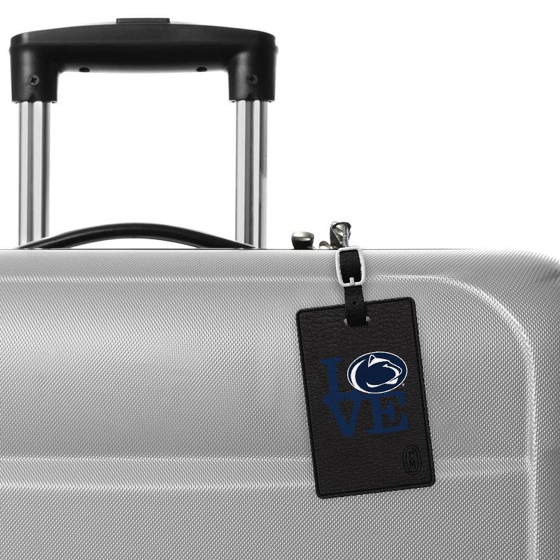 NCAA OTM Essentials Classic Luggage Tag 2pk - Black, 3 of 4