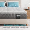 Serweet 10 inch 5-Zone Fiberglass-Free Mattress - Compatible with Platform Bed, Box Spring, or Slat Base - image 2 of 4