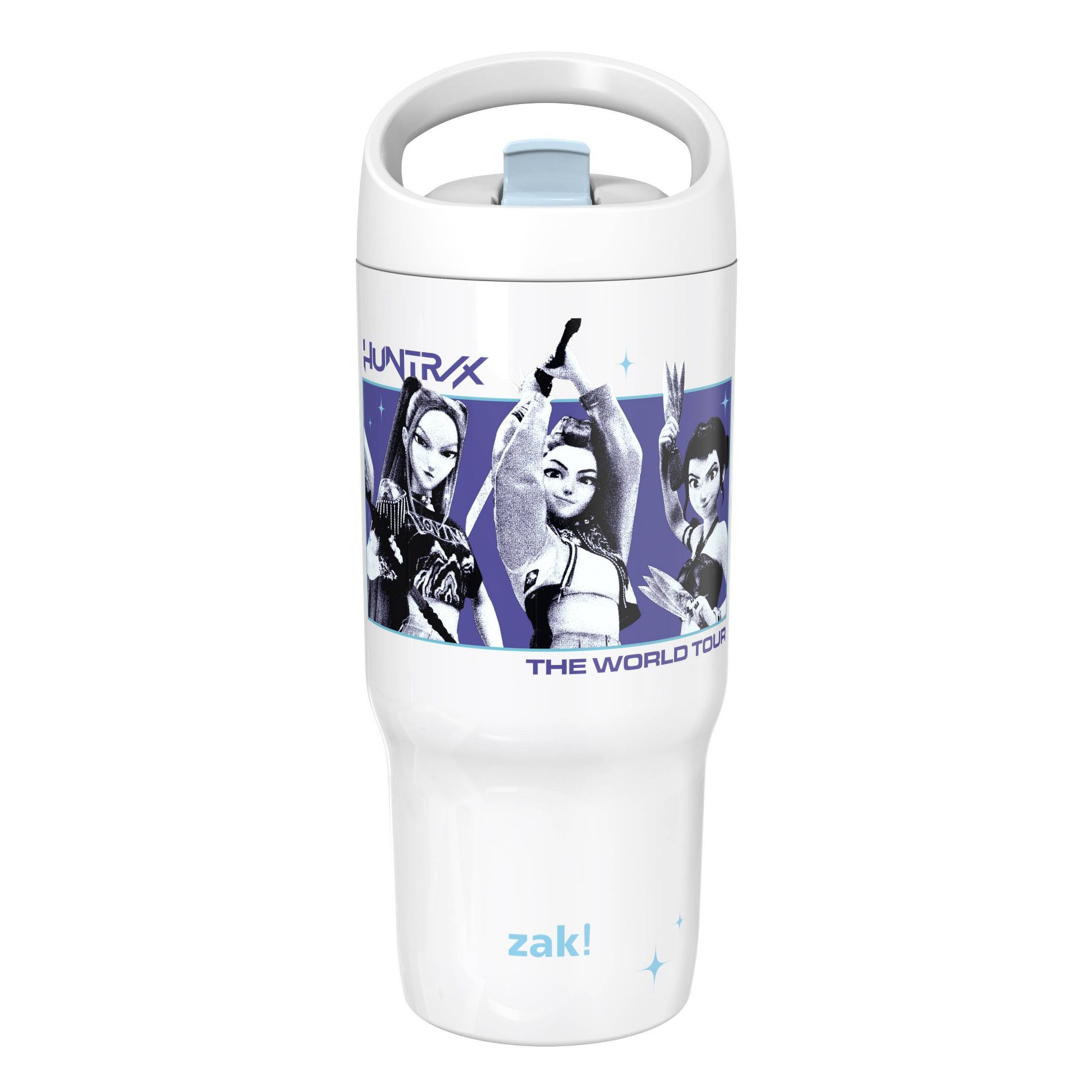 Zak Designs K-Pop Demon Hunters 20oz Stainless Steel Double Wall Vacuum Sutton Clutch Siply Tumbler