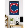 Trends International MLB Chicago Cubs - Logo 25 Framed Wall Poster Prints - 2 of 4