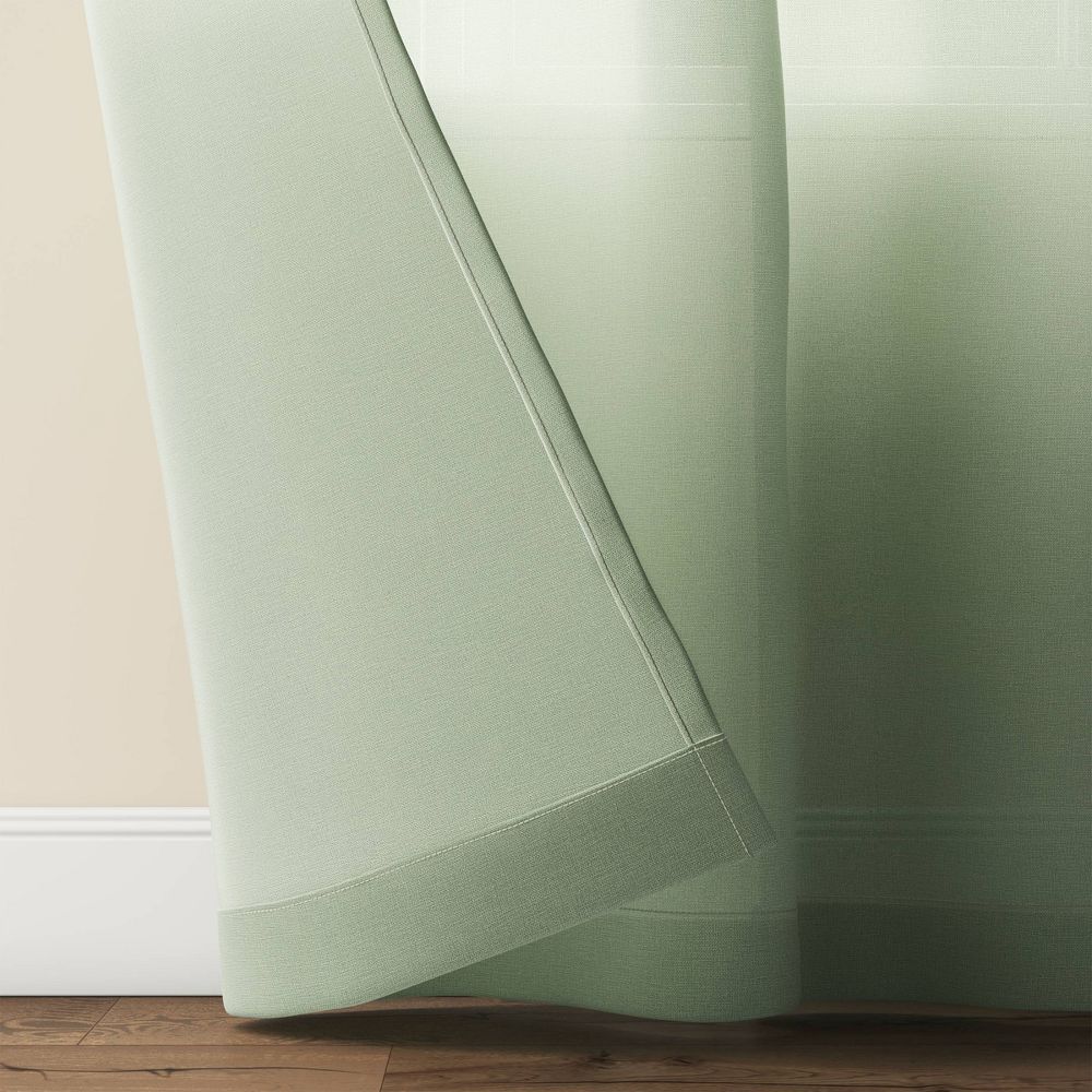 Light Filtering Window Curtain Panel - Threshold - Picture 10 of 15