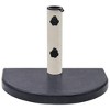 VidaXL Umbrella Base Black 15.7 in.x11 in.x1.6 in. Granite - 2 of 4