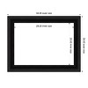 Amanti Art Parlor Black Framed Magnetic Dry Erase Board - 4 of 4